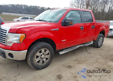 2012 Ford F-150 Xlt из США, поврежденный, VIN 1FTFW1ET2CFB29828